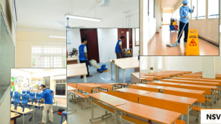 Nhà sạch Việt Nam và dịch vụ vệ sinh trường học uy tín