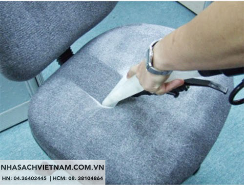 Cần phải xử lý làm khô ghế ngay sau khi giặt để đảm bảo độ bền